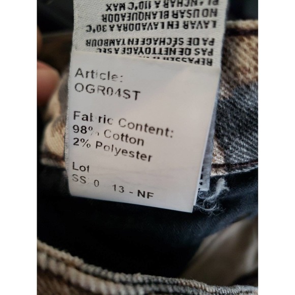 R13 Kate Skinny Leopard Jeans SZ 25 R134021-188 Low-Rise Distressed (j - Picture 4 of 8